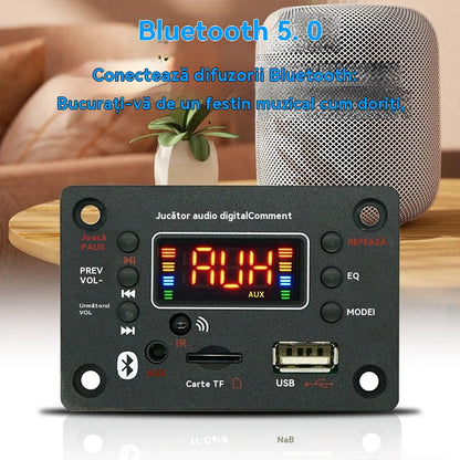 ✨💥【Compra 1 y llévate 1 gratis】 🎵 Amplificador de altavoz Bluetooth y DAC con control remoto inalámbrico, conexión USB y grabación 🎙️