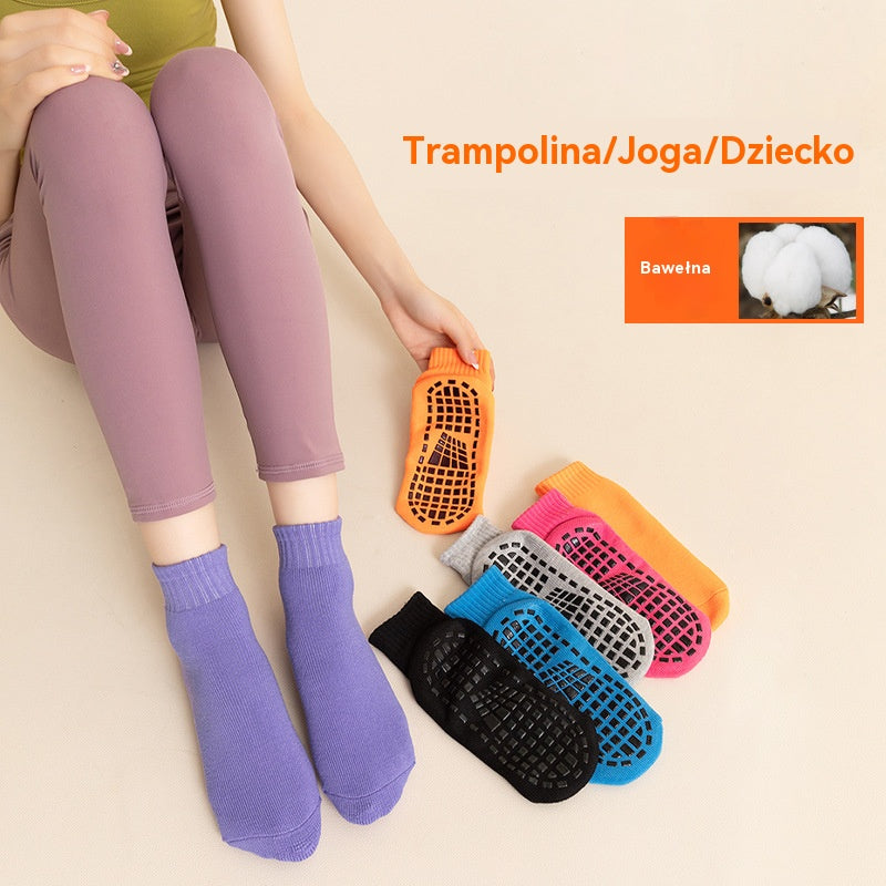 🧦🔥💥Kup 3, a 3 dostaniesz gratis🔥 Zimowe, antypoślizgowe skarpetki podłogowe, bardzo szorstkie i ciepłe, bardzo gruba, wykonane z frotte, Massuje podeszwy stóp