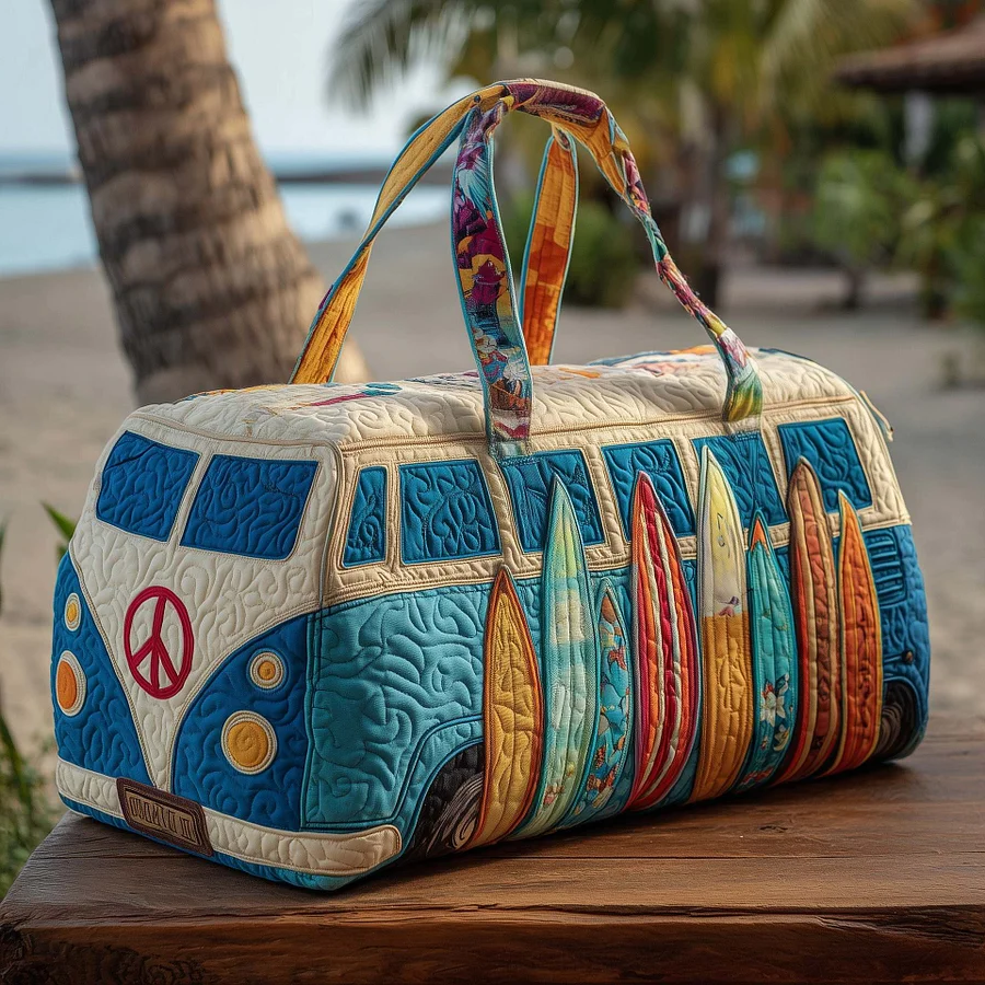 Hippie Van podstavljena putna torba