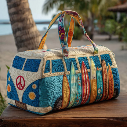 Hippie Van podstavljena putna torba