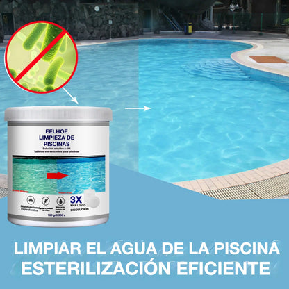 Compre 1 y obtenga 1 gratis（2 botella）Pastillas efervescentes para la limpieza de piscinas
