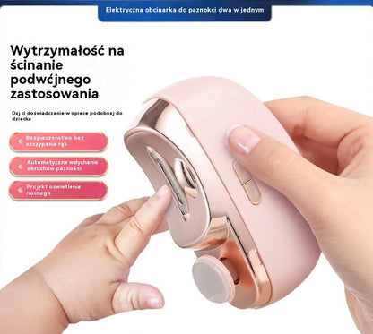 💅✨Wysokiej jakości funkcjonalne obcinacze do paznoksi, z odciążeniem dla osób starszych i dzieci, z funkcją automatycznego przycinania i piłowania paznoksi.