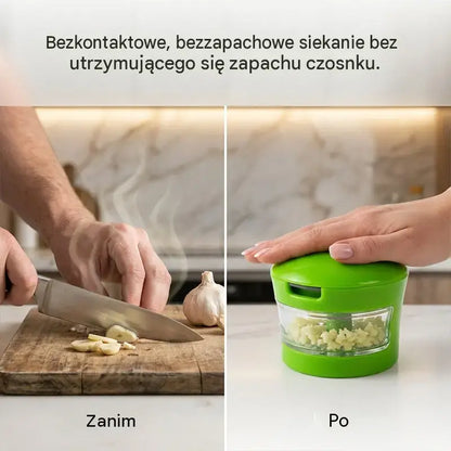 🧄 Wielofunkcyjna mini-siekaczka do czosnku – oferta za pół ceny 🔥