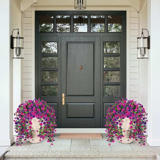 🔥【Compra 1 y llévate 1 gratis】🌸【Bueno para la decoración del hogar】🌷🌸🌺Flores y plantas artificiales para el hogar, se pueden usar para la decoración del hogar, exteriores, bodas y jardines.