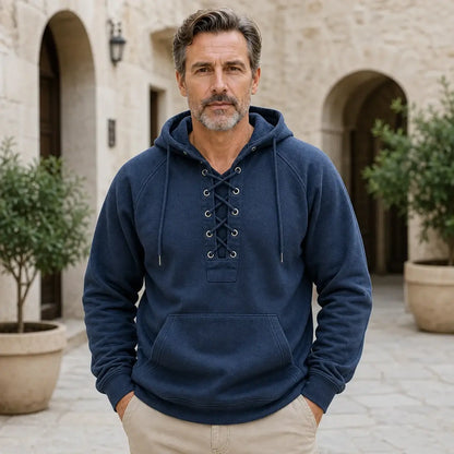 😎【S-3XL】🧥 Muški kardigan od čistog pamuka u vintage stilu — opušten kroj koji laska figuri.