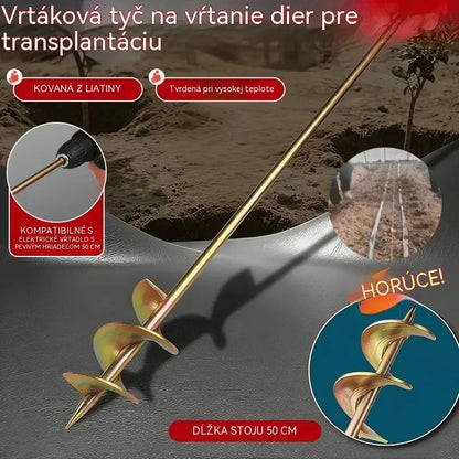 Kúpte za polovičnú cenu 👉 [Dĺžka 50 cm] ✨ Nástroj na vytváranie jamiek pri presádzaní v skleníku