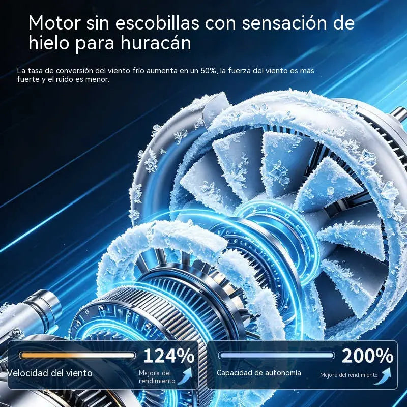 🌀❄Nuevo ventilador USB de gran capacidad con pantalla digital LED para montaje en coche y exteriores