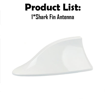 🚗🚗【Compra uno y llévate otro gratis】Antena de coche con forma de aleta de tiburón con antena de señal de radio universal decorativa