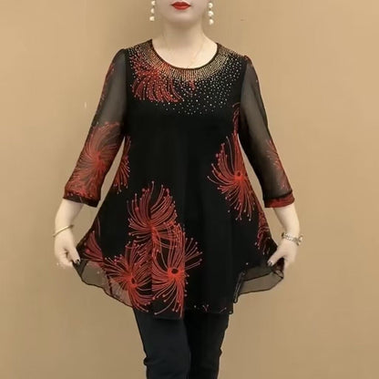 ✨😍30% zniżki! 【S-5XL】2026 Nowa koronkowa koszulka z krótkim rękawem