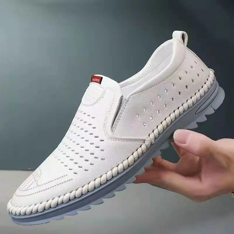 🔥【Zniżka ograniczona czasowo】👟2026 nowe ręcznie robione skórzane męskie buty outdoorowe na co dzień