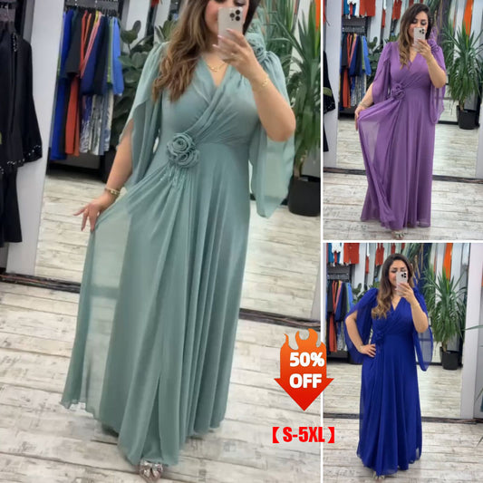 【Ostatni dzień -50% zniżki】 🔥【S-5XL】 Stylowa, klasyczna i elegancka sukienka 👗