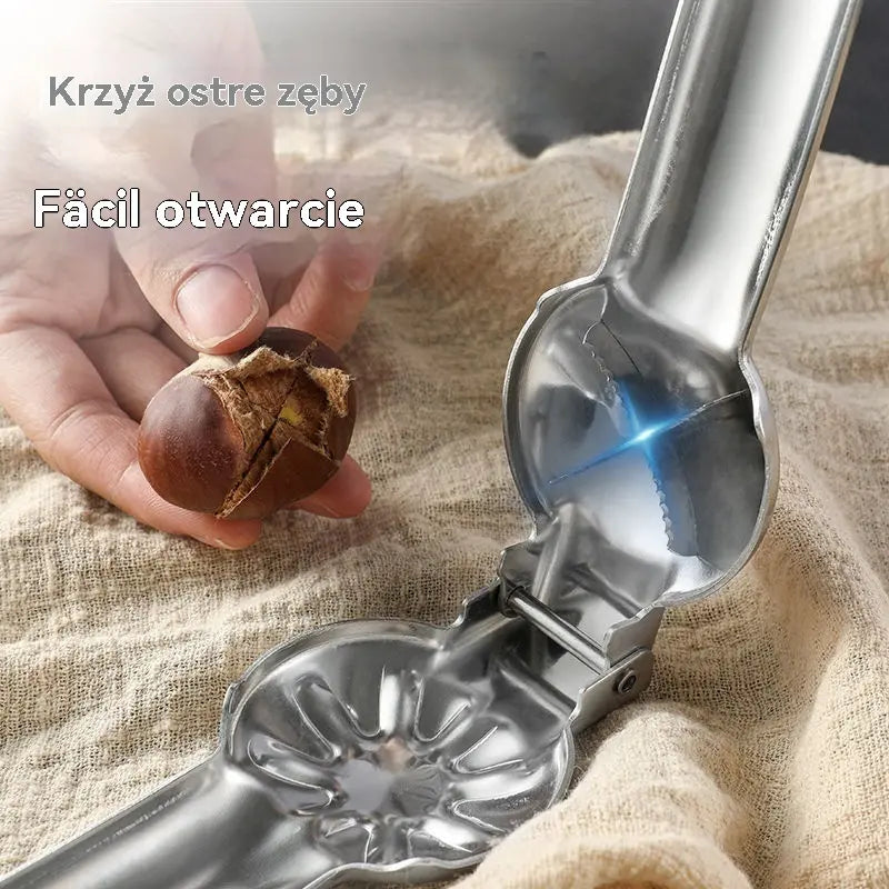 🌰【Kup 1, a 1 dostaniesz gratis】 Klips otwierający w kształcie drzewa kasztanowca do użytku domowego, otwiera się łatwo jednym dotknięciem, nie kalecząc dłoni!