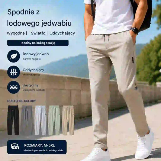 🔥😎 【M-5XL】Nowe męskie spodnie casualowe z elastycznego materiału na rok 2026 – wygodne i stylowe.