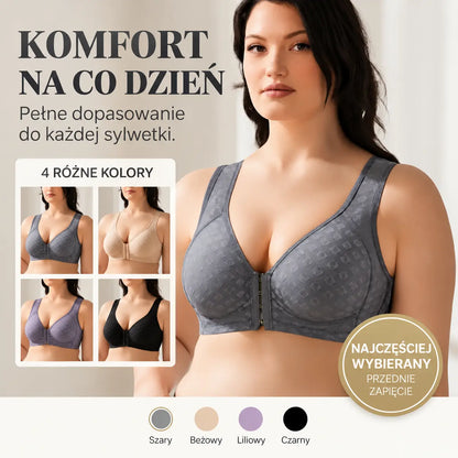 🔥Kup jeden, a otrzymasz dwa🔥【Zestaw 3-częściowy】Wysokiej jakości biustonosz push-up bez szwów – stylowy i seksowny