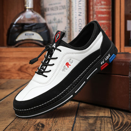 【39-48】Zapatos de negocios casuales de alta gama para hombre, con suelas suaves y cómodos de llevar.