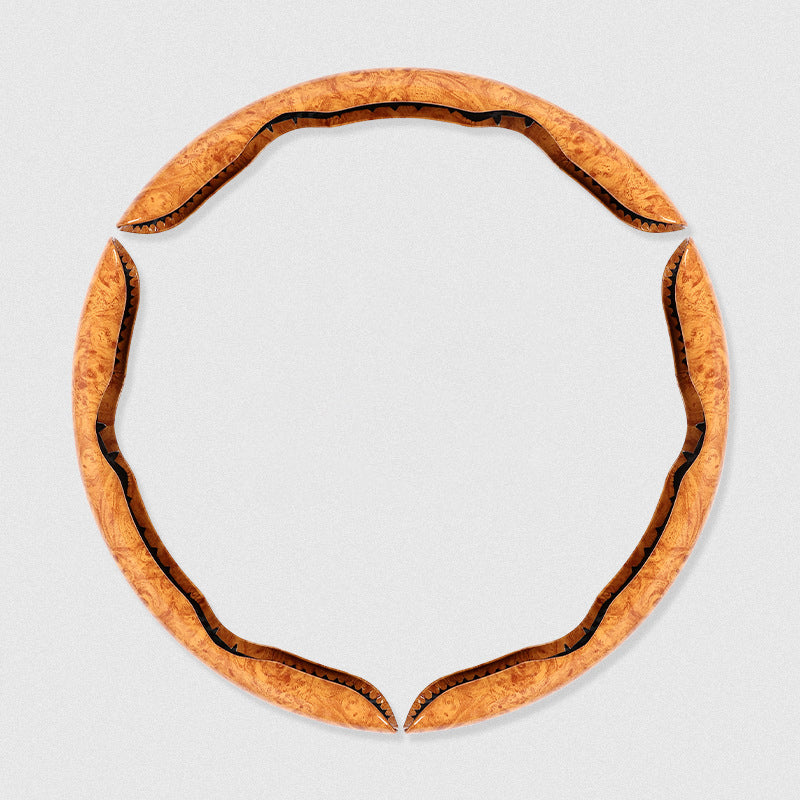 🚗🔥Producto de coche súper vendido🔥🚗  funda de volante de coche de madera antideslizante