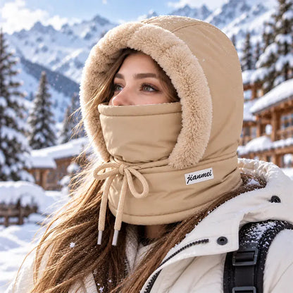 🔥Ciepła czapka outdoorowa z podszewką z polaru – model 3 w 1