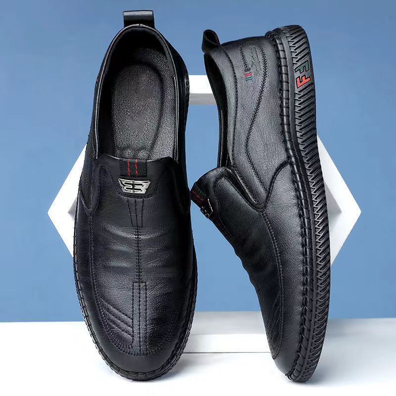 Nowe buty męskie z miękkiej skóry z 2026 r. | Oddychające i wygodne | Łatwe do chodzenia