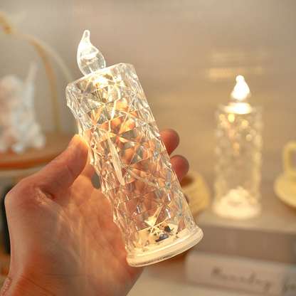 【🎁🕯️Kúpte 2, získajte 2 zadarmo! 】✨4 kusy za 29 eur✨🕯️ Bezplameňové LED sviečky – bezpečné, odolné a plné sviatočnej nálady