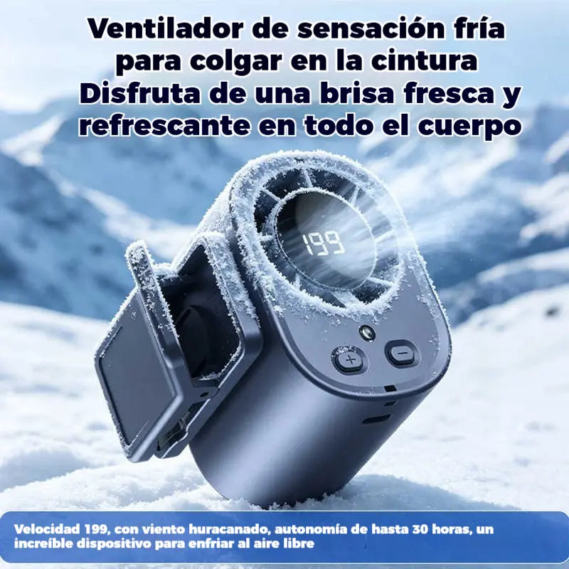 🌀❄Nuevo ventilador USB de gran capacidad con pantalla digital LED para montaje en coche y exteriores