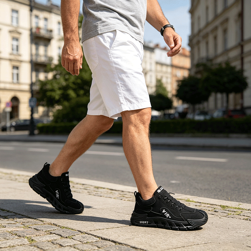 【39-44】Nowe stylowe buty casualowe dla mężczyzn, oddychające i wygodne, z wodoodporną tkaniną