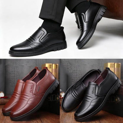 👞 -55% ОТСТЪПКА Мъжки бизнес ежедневни обувки 2026 с мека подметка за удобно ежедневно носене, размери 39–44