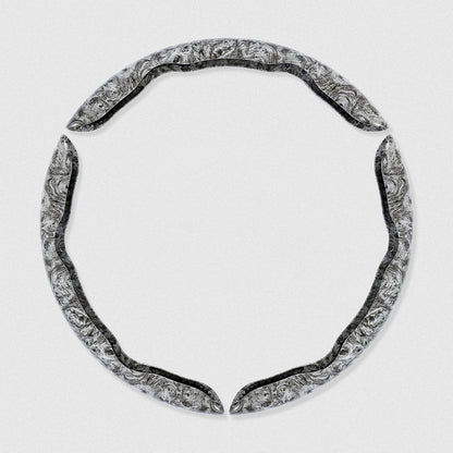 👍🔥Hot Car Product🔥🚗 Drvena neklizajuća navlaka za volan automobila 🚗【1 set od 3 komada】