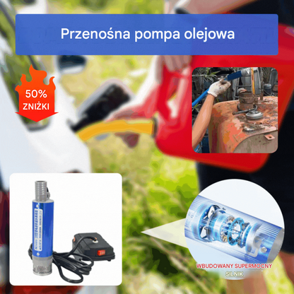 💥✅Kup 1, a drugi dostaniesz gratis🔥Nowa pompa olejowa Denaqi 21 V na baterię litową, pompa do oleju i wody o podwójnym zastosowaniu, bateria litowa