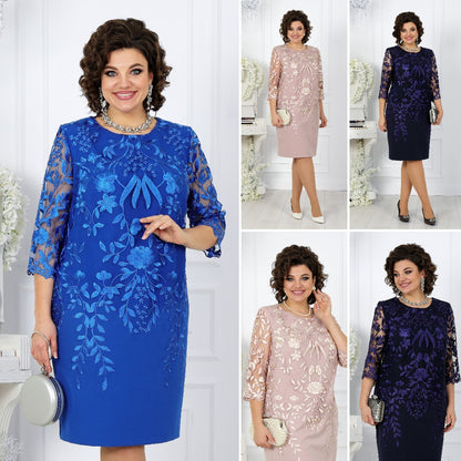 🔥Elegantne i udobne 👗【S-5XL】Nove haljine većih veličina za 2026. godinu.