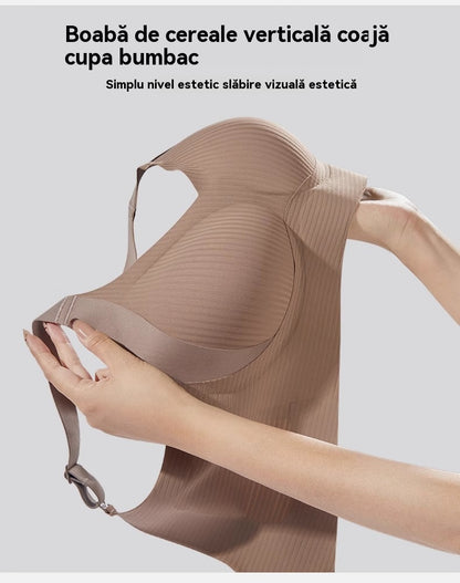 🏆Compra dos y llévate dos gratis【Para 40-95 kg】Sujetador femenino sin aros y sin costuras❤️