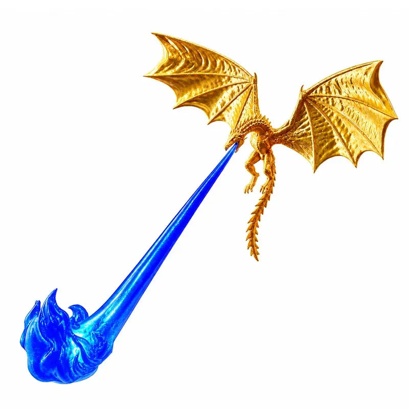 🐉🔥 3D LED svjetlo zmaja koji bljuje vatru | Dekoracija svjetleće police za knjige u fantastičnom stilu
