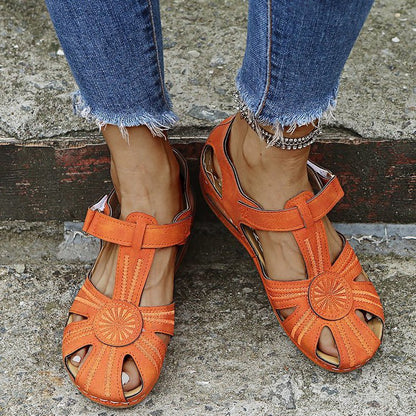 ✨🩰【Oferta de temporada】【35-43】Sandalias romanas para mujer - Piel suave y cómoda, pago contra entrega