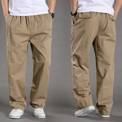 😎👖【Отстъпка за ограничено време🔥】【M-6XL】Мъжки ежедневни карго панталони с големи размери - свободни и удобни