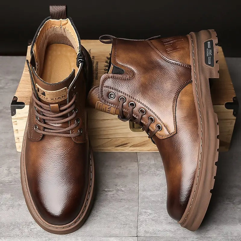 🔥【Jesienne oferty specjalne】【38-45】Jesienne, codzienne buty Martin z grubą podeszwą
