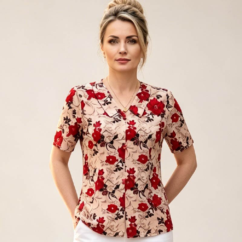✨Odzież damska w dużych rozmiarach 🔥[XL-5XL] Wiosenne, casualowe koszulki, wysokiej jakości modne koszule