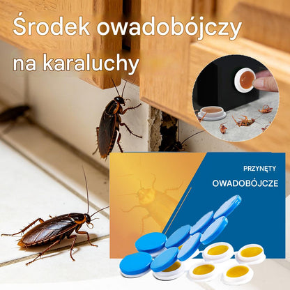 💥【5 pudełek po 40 kapsułek】 Mocny żel w formie przynęty do zabijania karaluchów