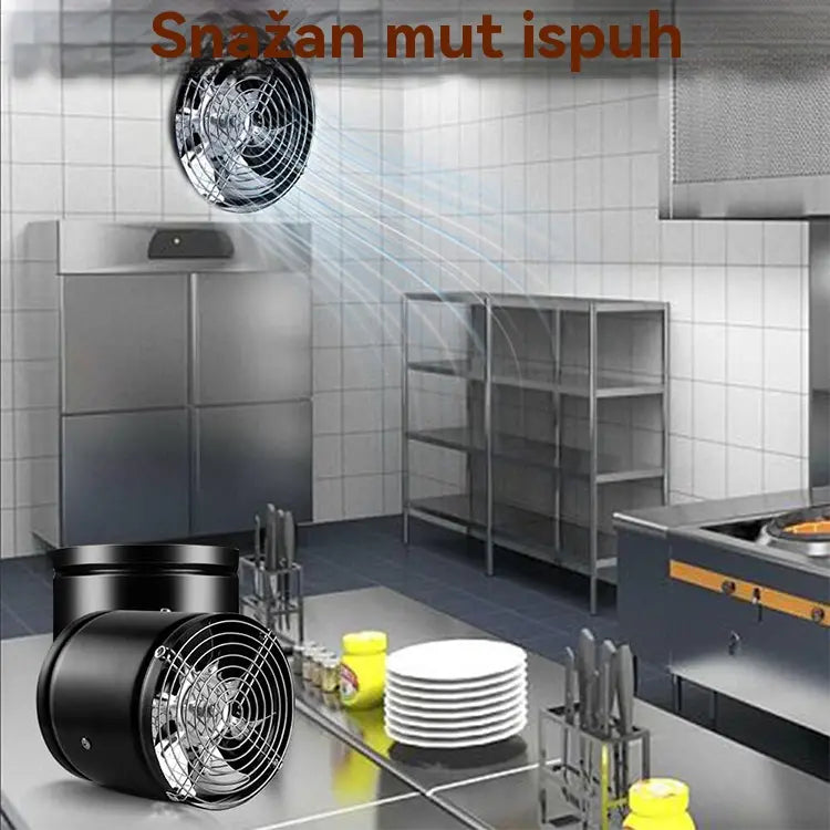 【Plaćanje pouzećem】  Snažan cilindrični ispušni ventilator, ⚡Smanjenje buke basa, ⚡Visoka kvaliteta, ⚡Ušteda energije - 4224135