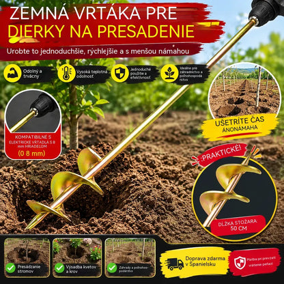 Kúpte za polovičnú cenu 👉 [Dĺžka 50 cm] ✨ Nástroj na vytváranie jamiek pri presádzaní v skleníku
