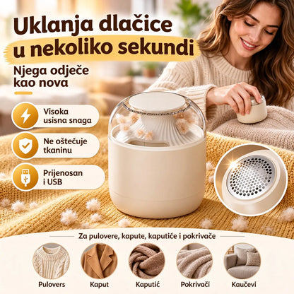 ✨Uređaj za uklanjanje mucica + glave za rezanje sa 6 oštrica (3 komada)--Samo 24 eura🧶 Prijenosni i kompaktni aparat za uklanjanje mucica