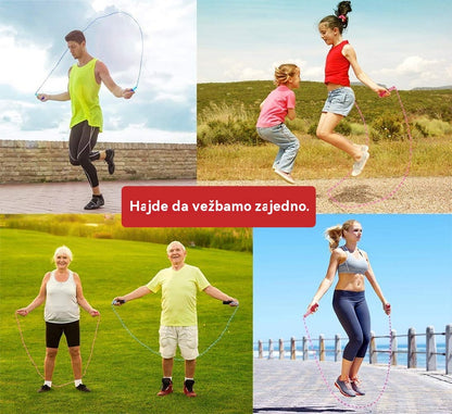 🏃【Kupite 1, dobijte 1 gratis】🌈 Dječje LED vijačno uže za preskakanje s blistavim svjetlima, čvrsto i izdržljivo, motivira djecu za vježbanje.