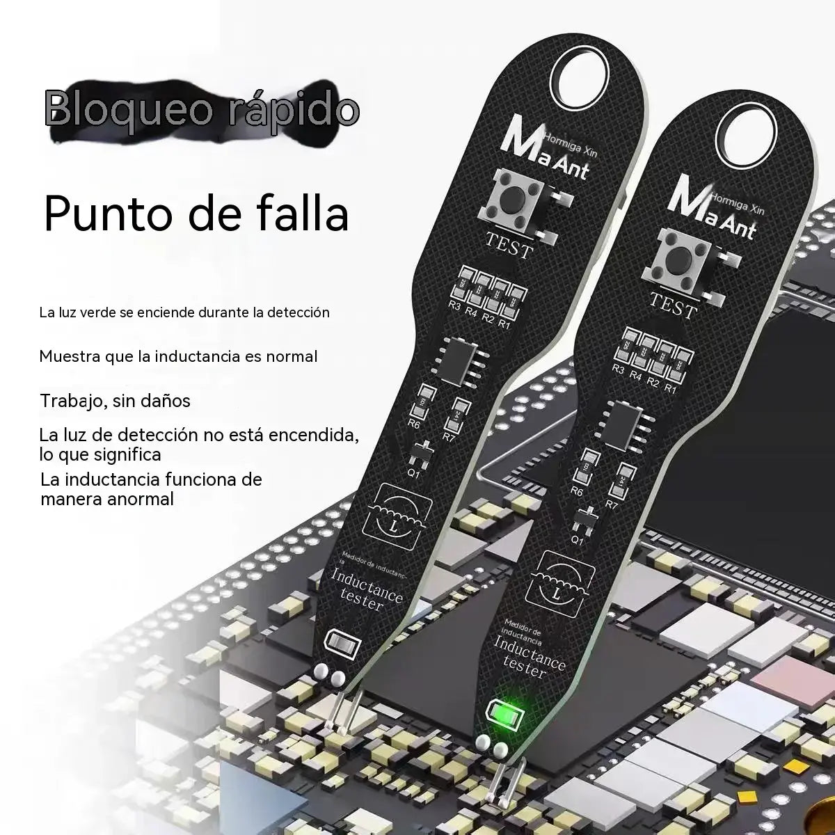 🔥【2 unidades por 99 PLN】Detector de fallos de placa base inductivo de alta precisión: Una herramienta importante para localizar y detectar fallos electromagnéticos en teléfonos móviles.