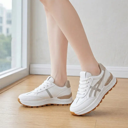 🍂 Na wiosnę i jesień! ✨ Sportowe buty casualowe dla kobiet 👟 Lekkie, z grubą podeszwą z efektem unoszenia, miękkie, oddychające i wygodne, nowoczesne i uniwersalne 💖