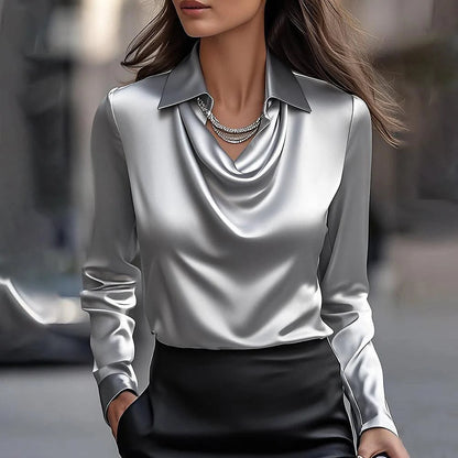 🔥🍂Nowości na jesień i zimę, świetna wartość na rynku🍁【S-3XL】🌷Nowa prosta i elegancka koszula damska