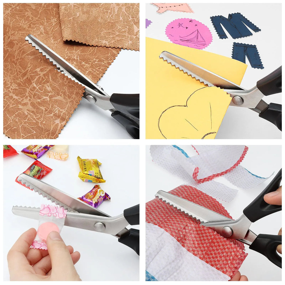 🔥✂️ Nożyce krawieckie ząbkujące, dostępne w 5 rozmiarach.