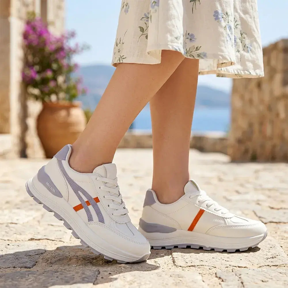 🍂 Na wiosnę i jesień! ✨ Sportowe buty casualowe dla kobiet 👟 Lekkie, z grubą podeszwą z efektem unoszenia, miękkie, oddychające i wygodne, nowoczesne i uniwersalne 💖