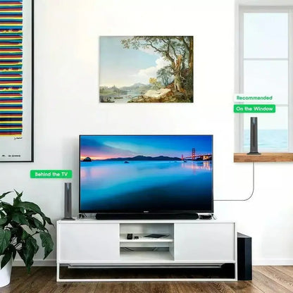 🔥Receptor de TV digital HD para interiores🌐