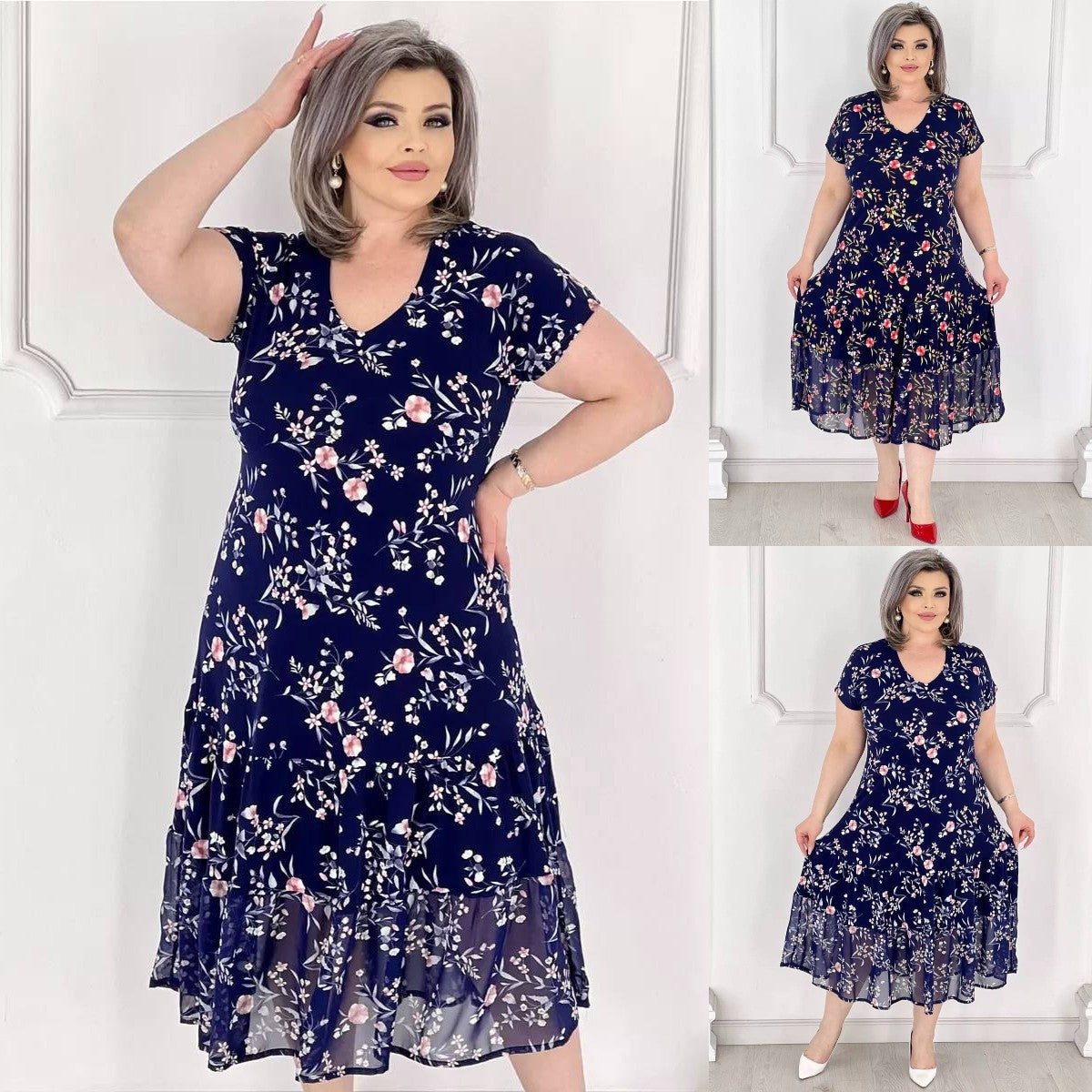 【Compra uno y llévate otro gratis】💕【Tallas S-5XL】Vestidos de alta calidad, cómodos y elegantes