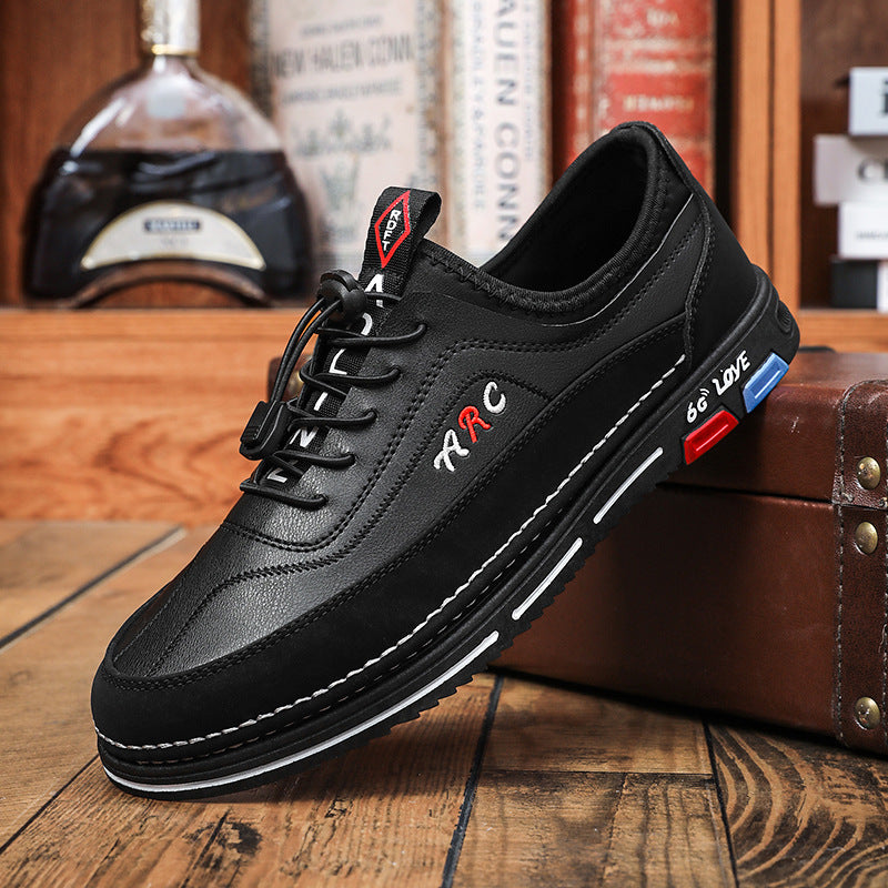 【39-48】Zapatos de negocios casuales de alta gama para hombre, con suelas suaves y cómodos de llevar.