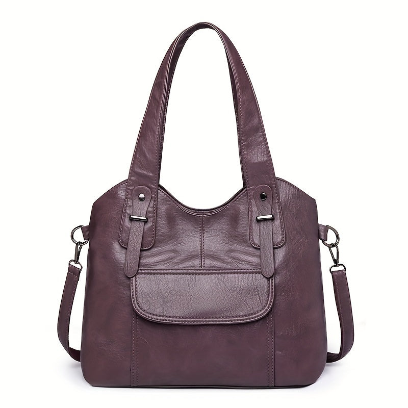 📢【50% отстъпка】👜Нова дамска винтидж чанта през рамо от естествена кожа