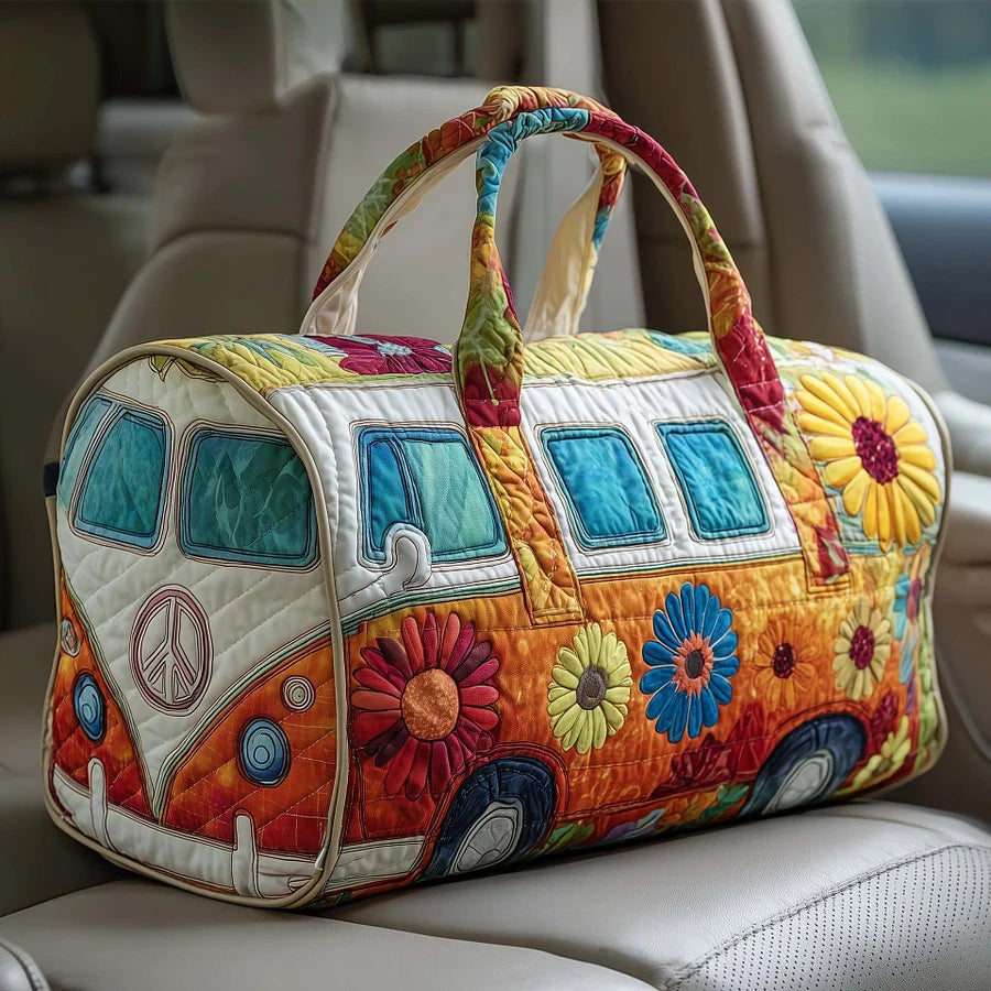 Hippie Van podstavljena putna torba